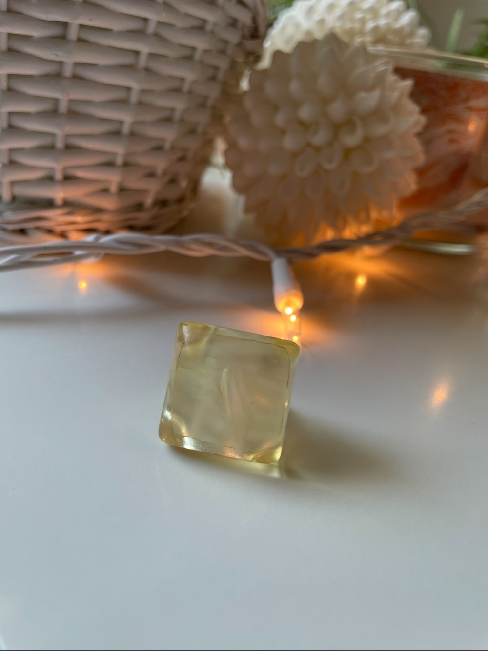 Champagne Color Statement Ring - Picture 2 of 7